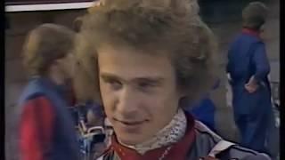 British League Div 1 speedway meeting between Birmingham and Swindon 1981. Broadcasted by ATV