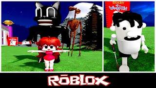 Survive Cartoon Cat and Siren Head OMG (Trevor Creatures) By Doge Studios official TM [Roblox]