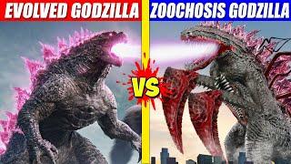 Evolved Godzilla vs Zoochosis Godzilla | SPORE