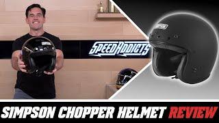 Simpson Chopper Helmet Review at SpeedAddicts.com