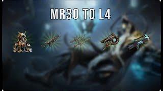 Warframe MR30 to L4: Protea Prime, Gotva Prime, Okina Prime, Velox Prime, Braton Vandal