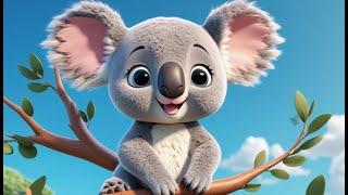 Koko Koala Stretches High | Energetic Koala Song for Toddlers | Fun Nursery Rhyme for Kids