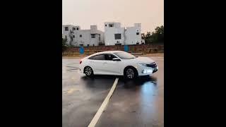 Honda Civic Drifting On Slipy Road Pakistan 