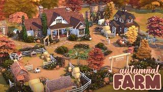 Big Autumnal Farm  | The Sims 4 Speed Build