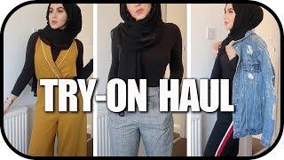 COLLECTIVE HAUL: TOPSHOP , ZARA , FOREVER21 TRY-ON HAUL | Amina Chebbi