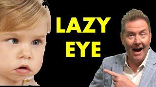 The surprising TRUTH about LAZY EYE (AMBLYOPIA) youtube Eye doctor explains