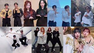 KPOP IDOL DANCING WOP WIGGLE CHALLENGE #enhypen #seventeen #nct #aespa #itzy #straykids #txt #jennie