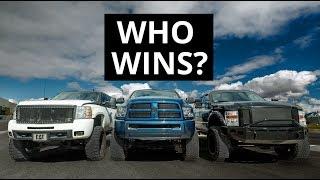 POWERSTROKE VS. DURAMAX VS. CUMMINS