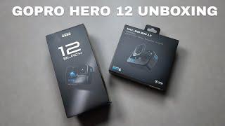 GoPro Hero 12 Black Unboxing and Setup + Max Lens Mod 2.0