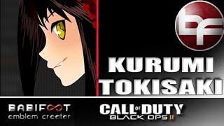 COD Black Ops 2 Emblem Tutorial - Kurumi from Date a Live By MissMaxinima