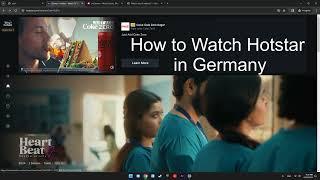 How to Watch Hotstar in Germany March 2025