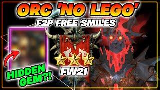 'F2P' Orc Faction Wars Stage 21 Showcase & Walkthrough | RAID Shadow Legends