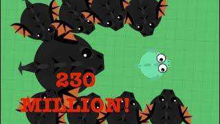 NEW WORLD RECORD SET!!! // 10 BLACK DRAGONS // INSANE NEW GLITCH // (Mope.io)