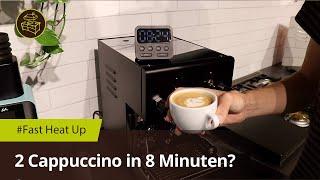 Profitec Pro 300 mit "Fast Heat Up" - Zwei Cappuccino in 8 Minuten?