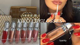 3D HYDRA LIPGLOSS KIKO MILANO | try on & swatches