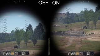 Block vertical aiming while braking | WarThunder Test