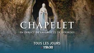 Le Chapelet depuis la Grotte de Lourdes - 05/02/2025