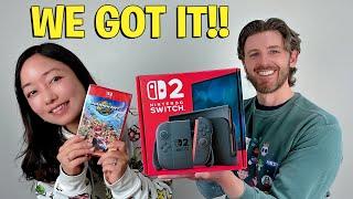 Picking Up Our Nintendo Switch 2 + Unboxing [Vlog]