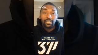 Metta on what it was like to guard a young LeBron  #lebronjames #mettaworldpeace #nba