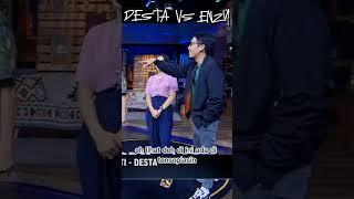 DESTA VS ENZY  #desta#enzy #vincent #hestipurwadinata #tonightshow