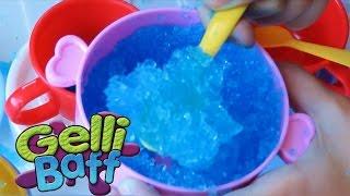 Gelli Baff play pretend cooking how to make how to dissolve jelly bath toy goo jello slime slimy