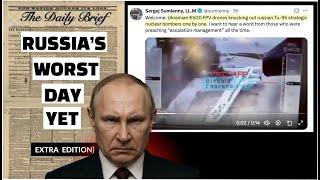 How Ukraine DESTROYED 40 Russian Bombers with $500 Drones! (It’s INSANE!)