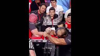 Oleg Petrenko showed real power to David Dadikyan  #armwrestling #shortsvideo #motivation