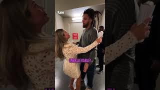 Danielle Fishel meeting J Cole is our Roman Empire 