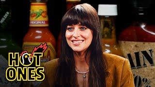 Dakota Johnson Is Not Okay While Eating Spicy Wings | Hot Ones