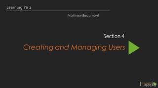 YII 2 Creating and Managing Users(1)