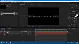 Text Seamlessly Looping Tutorial In After Effects - 4k - By CD