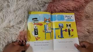 Story time with B.B. reading "Pete the Cat's Train Trip"