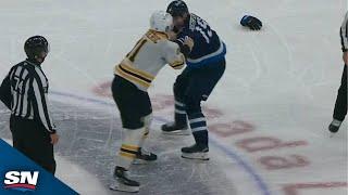 Jets And Bruins Square Off In Chaotic Back-To-Back Fights