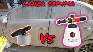 Lanza espuma MJJC  vs Lanza espuma de la Karcher K2. ¿Cual es el mejor lanza espuma ?