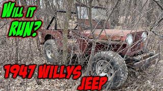 Can This 1947 Jeep Willys Be Brought Back To Life?