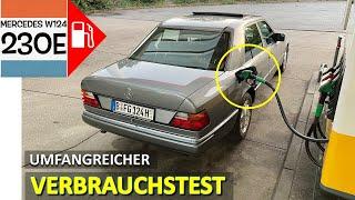 Extensive consumption test. Mercedes W124 230E