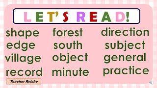 NEW SIGHT WORDS FOR GRADE 6 | READING SIGHT WORDS | ENGLISH 6 WORD DRILL | NRP