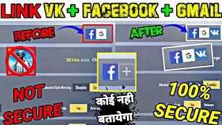 Pubg Lite Link With Facebook + VK + Google Play | How To Link Pubg Lite With VK  | Pubg Lite 