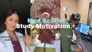 Med School Studytok Motivation 🩺| Tiktok Study Compilation