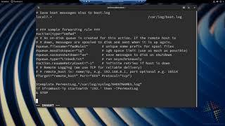 Setup centralized syslog server