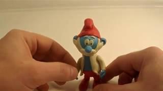 Лепим Смурфика...Making A Smurf...