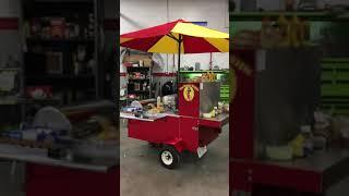 Big dog hot dog cart