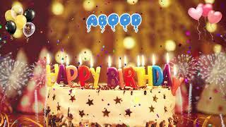 ABOOD Birthday Song – Happy Birthday Abood