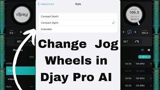 How to Change the Jog Wheels in Djay Pro AI