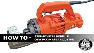 DC-20WH | HOW TO rebuild a DC-20WH rebar cutter (Part 2 of 2)