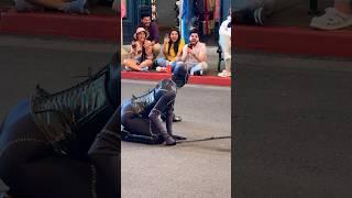 Looks like the Catwoman likes this guy.