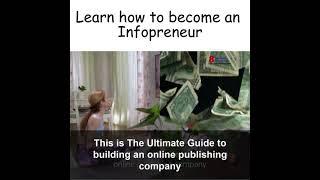 Infopreneur - Build Your Business selling eBooks Courses  Products - 8 Proven Online Business Models