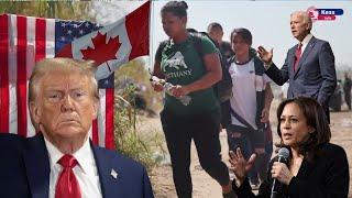 Problem pired pou migran yo kap janbe Canada ..Trump konplike bagay la..bwa mare