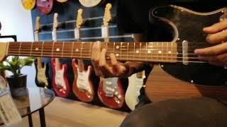 Mr.Han Trying Fender  Telecaster Custom Shop 1968 Rosewood With Fender Tone Master Twin Reverb