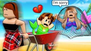 ROBLOX Brookhaven RP - FUNNY MOMENTS : SAVE LITTLE MERMAID!